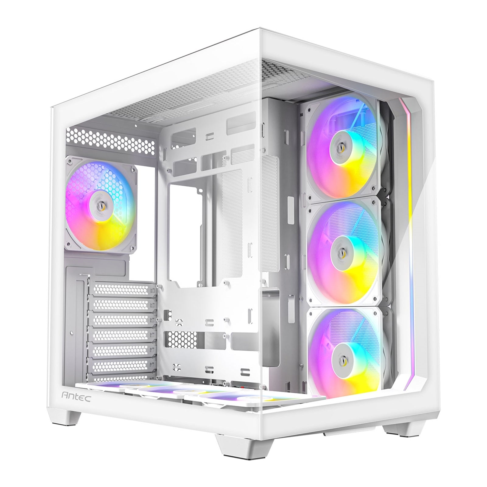 ANTEC Constellation C5 White Mid-Tower ATX Case - 270° Tempered Glass ANTEC Constellation C5 White Mid-Tower ATX Case - 270° Tempered Glass
